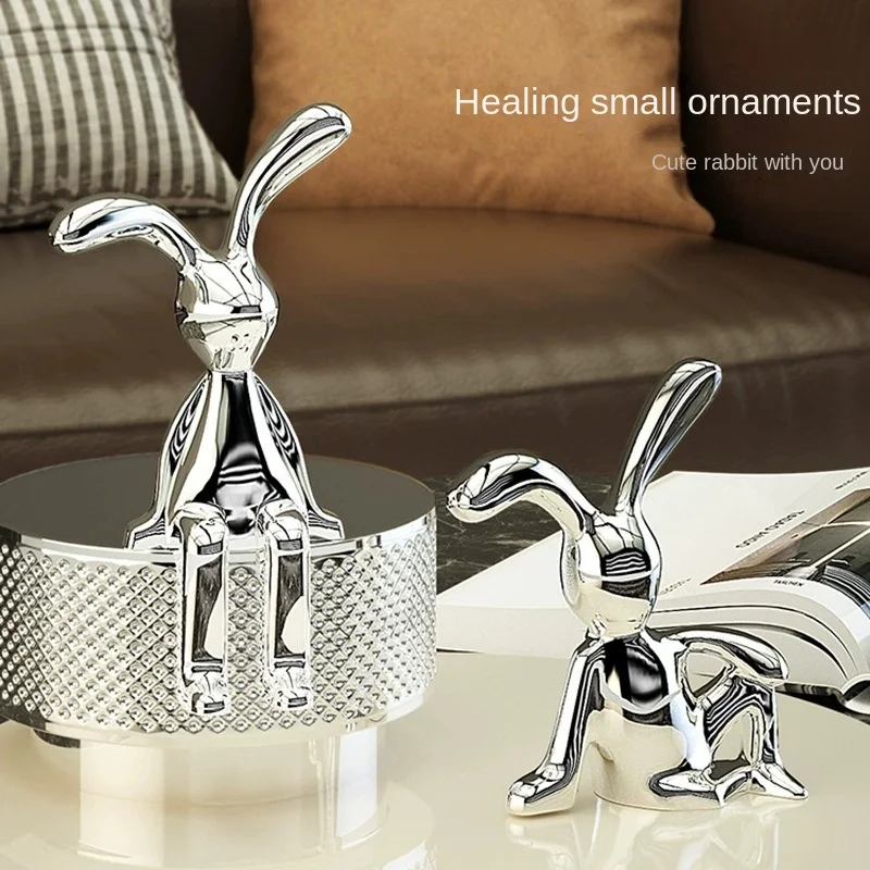 Art Craft Rabbit - [MGT] Europe originality golden silver rabbit