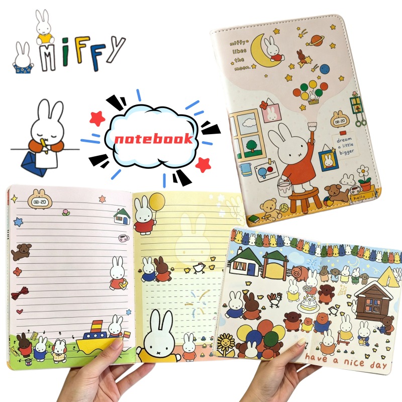 Origami Paper Set - New B6 Miffy Cute Notebook Illustrated