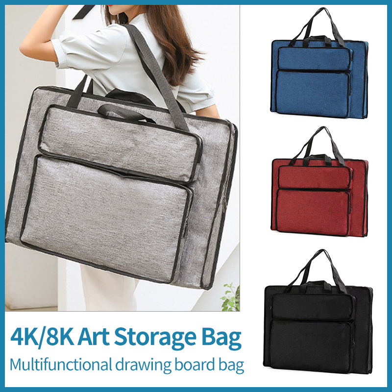 Art Portfolio Bag - 8K/4K Waterproof Nylon Drawing Bag Simple