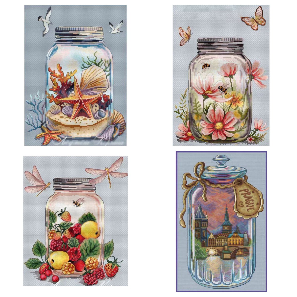 Art Craft And Cloth - 4486 Cross Stitch Kits Sets For