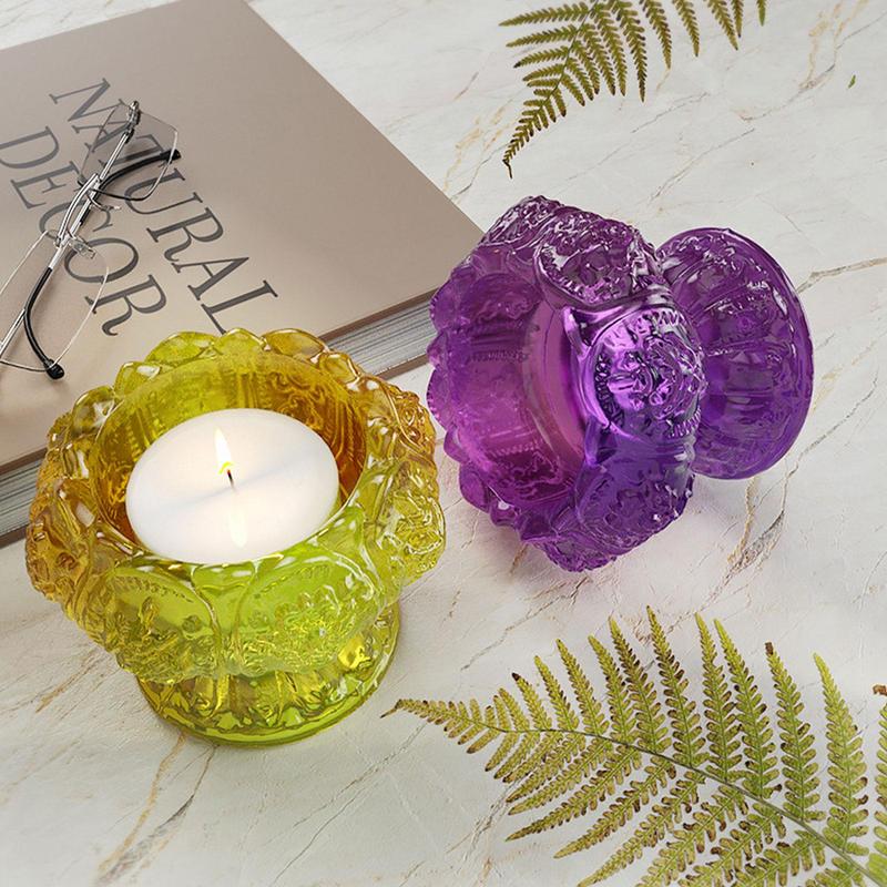 Art Craft Flower Making - Flower Candle Holder Mold Home Decor
