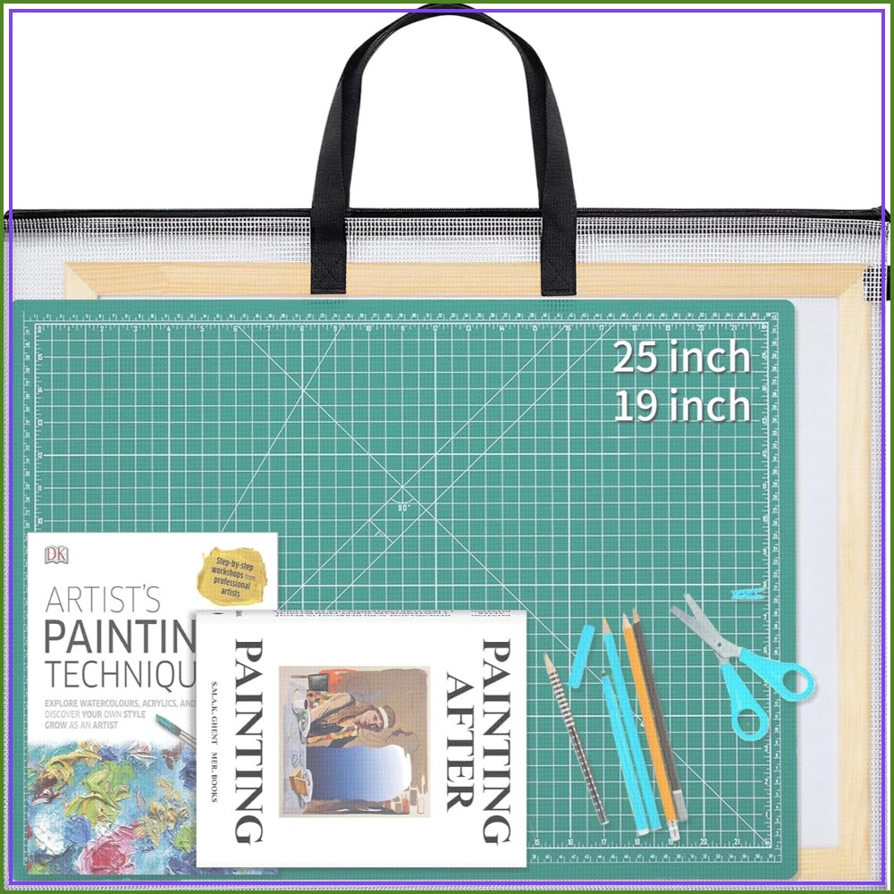 Art Portfolio Bag - 25x19 Inch Art Portfolio Case, Storage