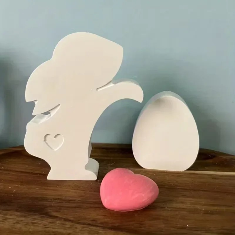 Art Craft Rabbit - Premium Top Quality Easter Heart Tail