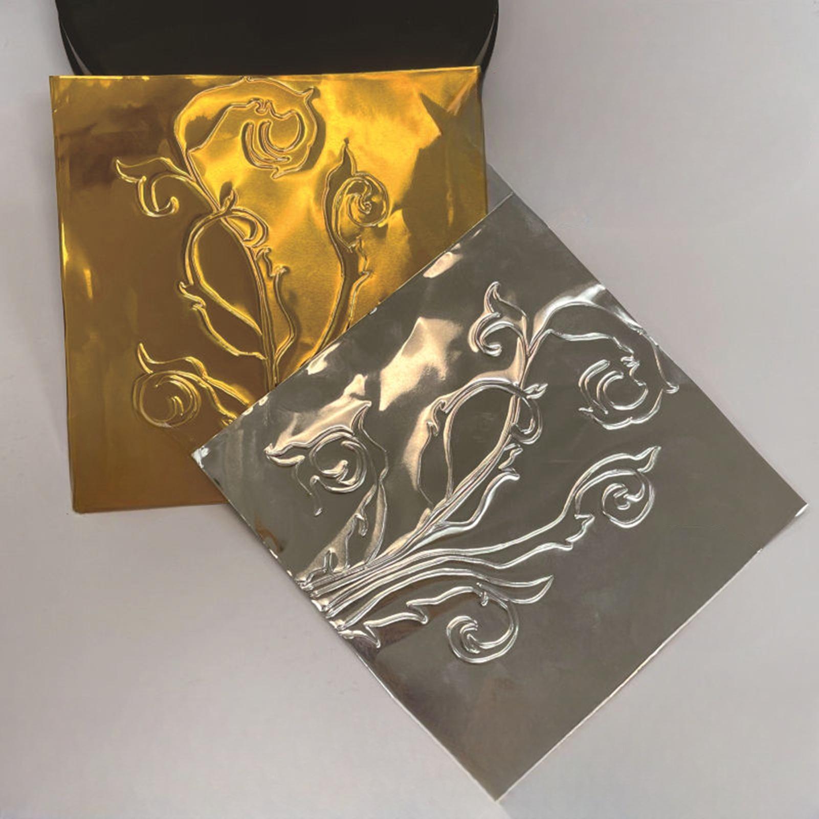 Art Craft In Paper - Foil Paper For Crafts 100 Pieces