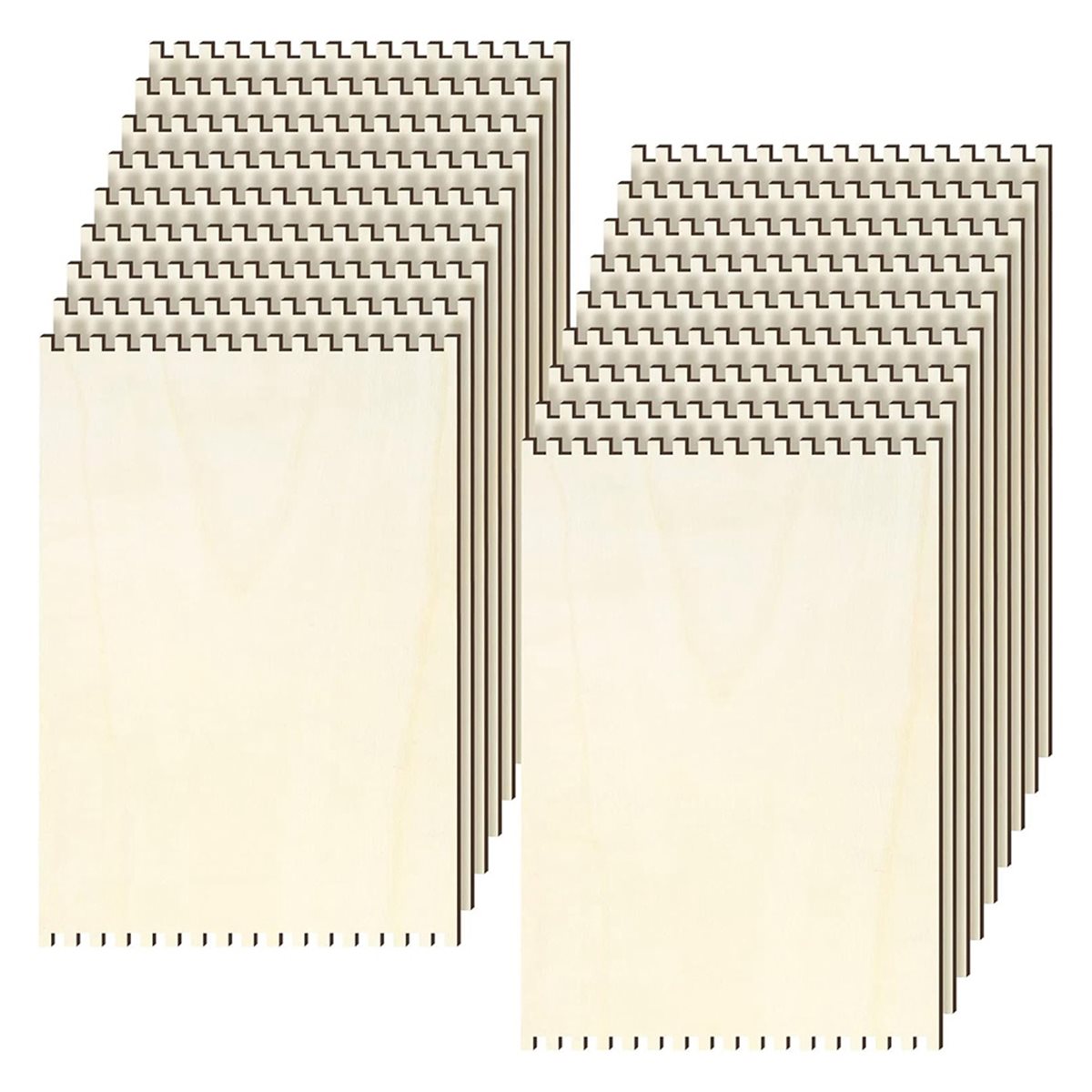 18 Pcs Beginners Wooden Notche - Art Craft Wood review and price