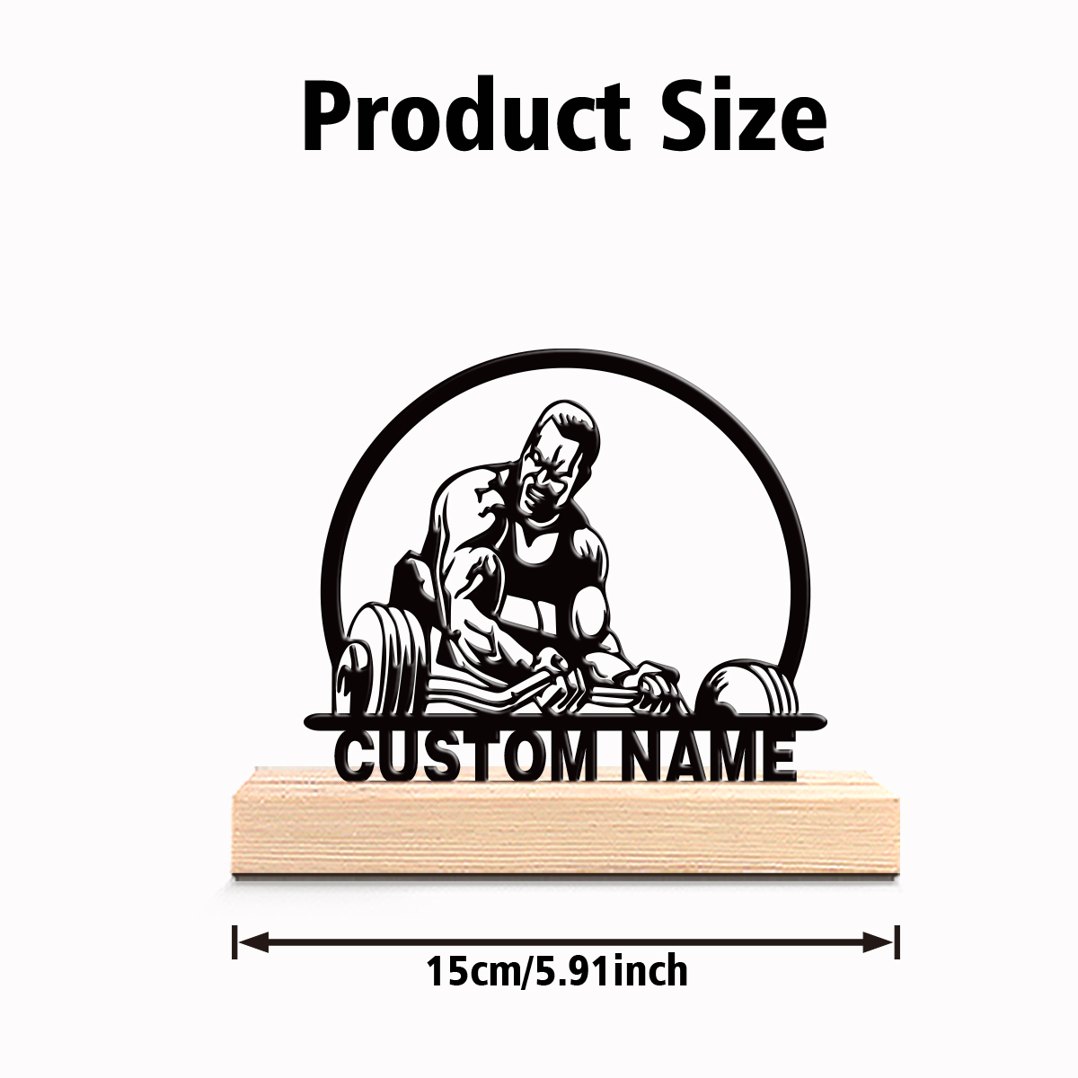 1pc Creative lift Custom Lette - Art Craft Wood review and price