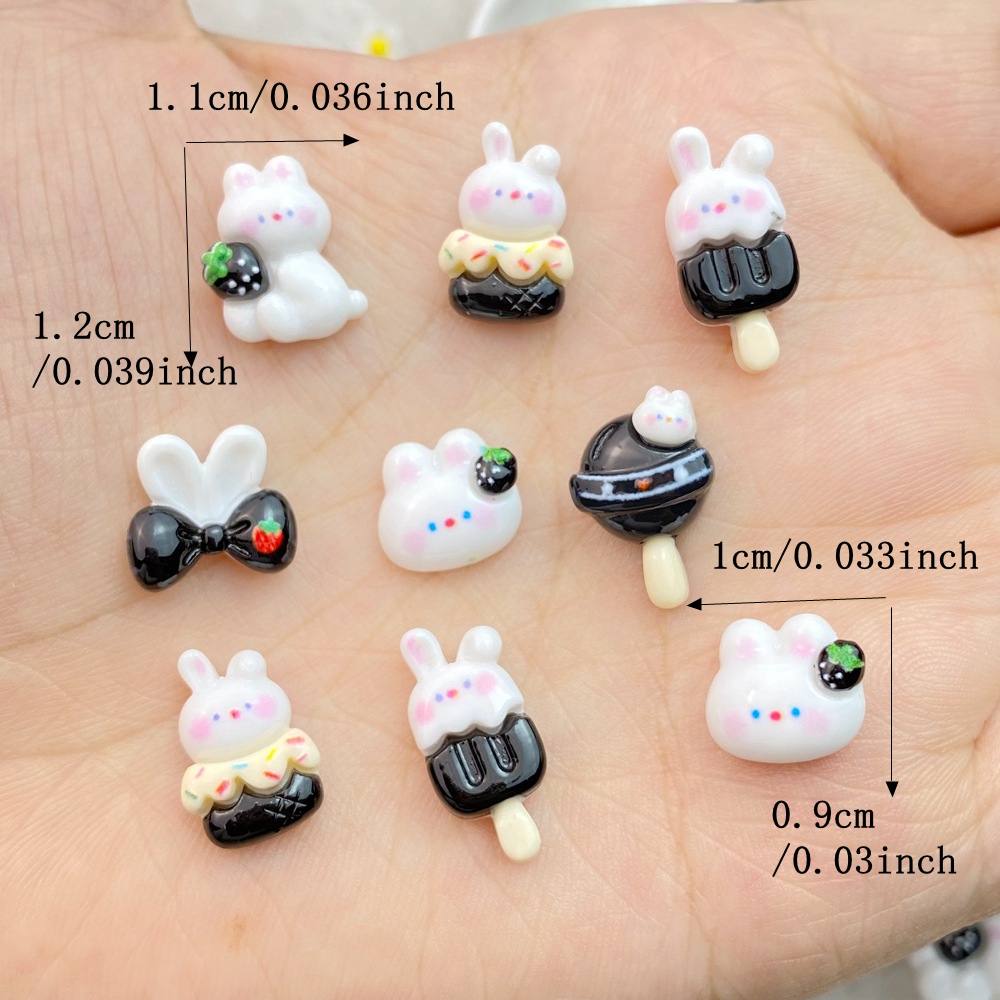 20Pcs Mixed Nail Art Resin Car - Art Craft Rabbit review and price