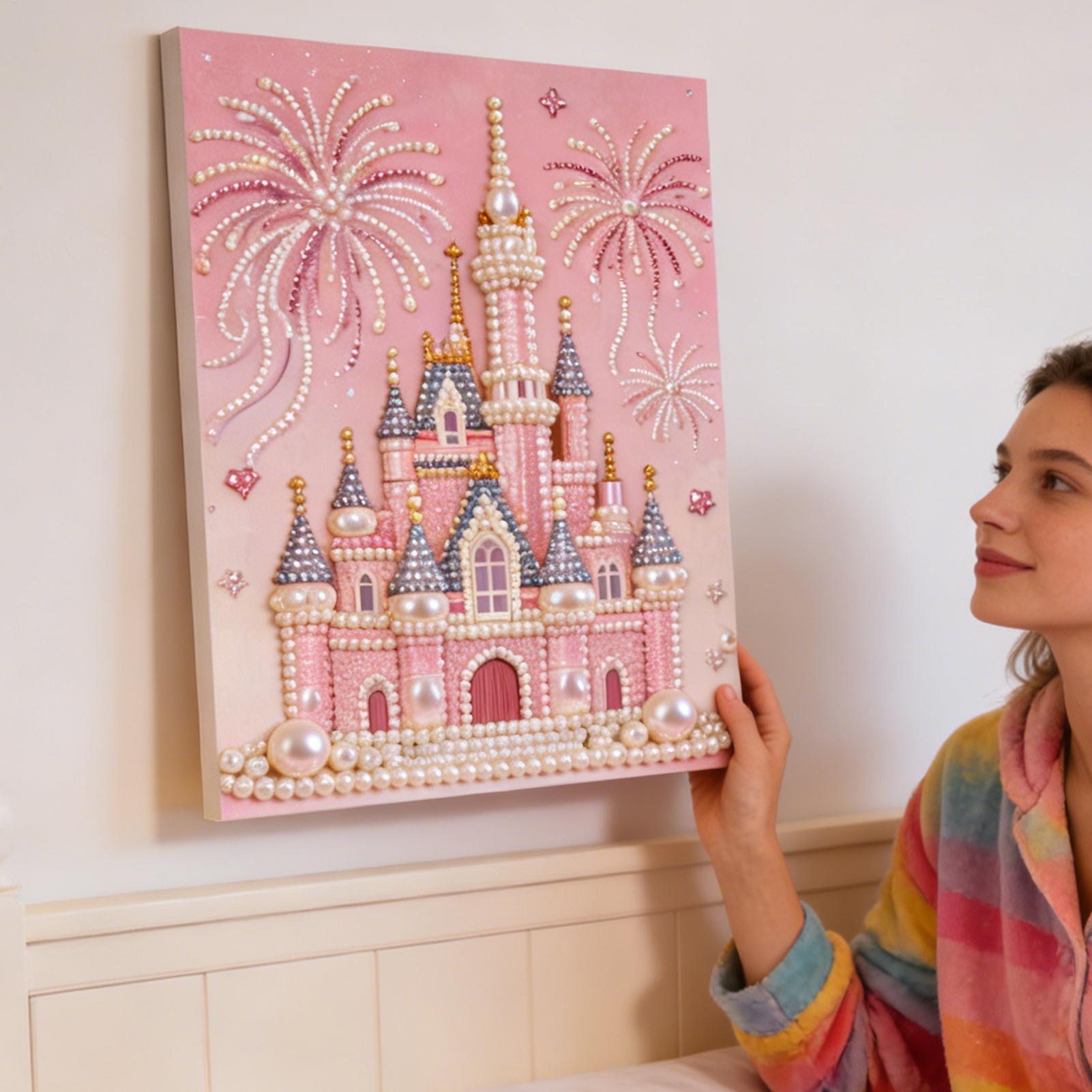 DIY Pearl Painting Kit Beaded  - Art Craft Gifts For Adults review and price