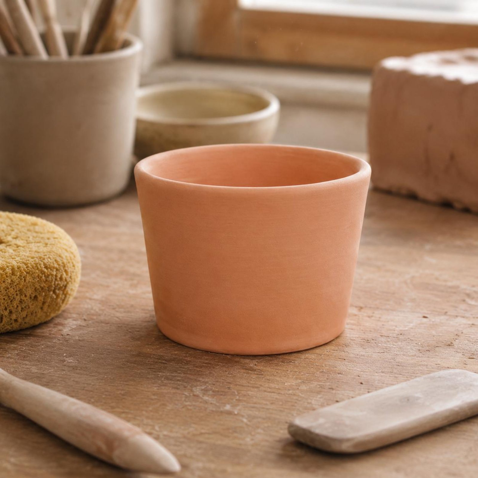 Bisque Pottery Cup Gift Idea U - Art Craft Classes review and price