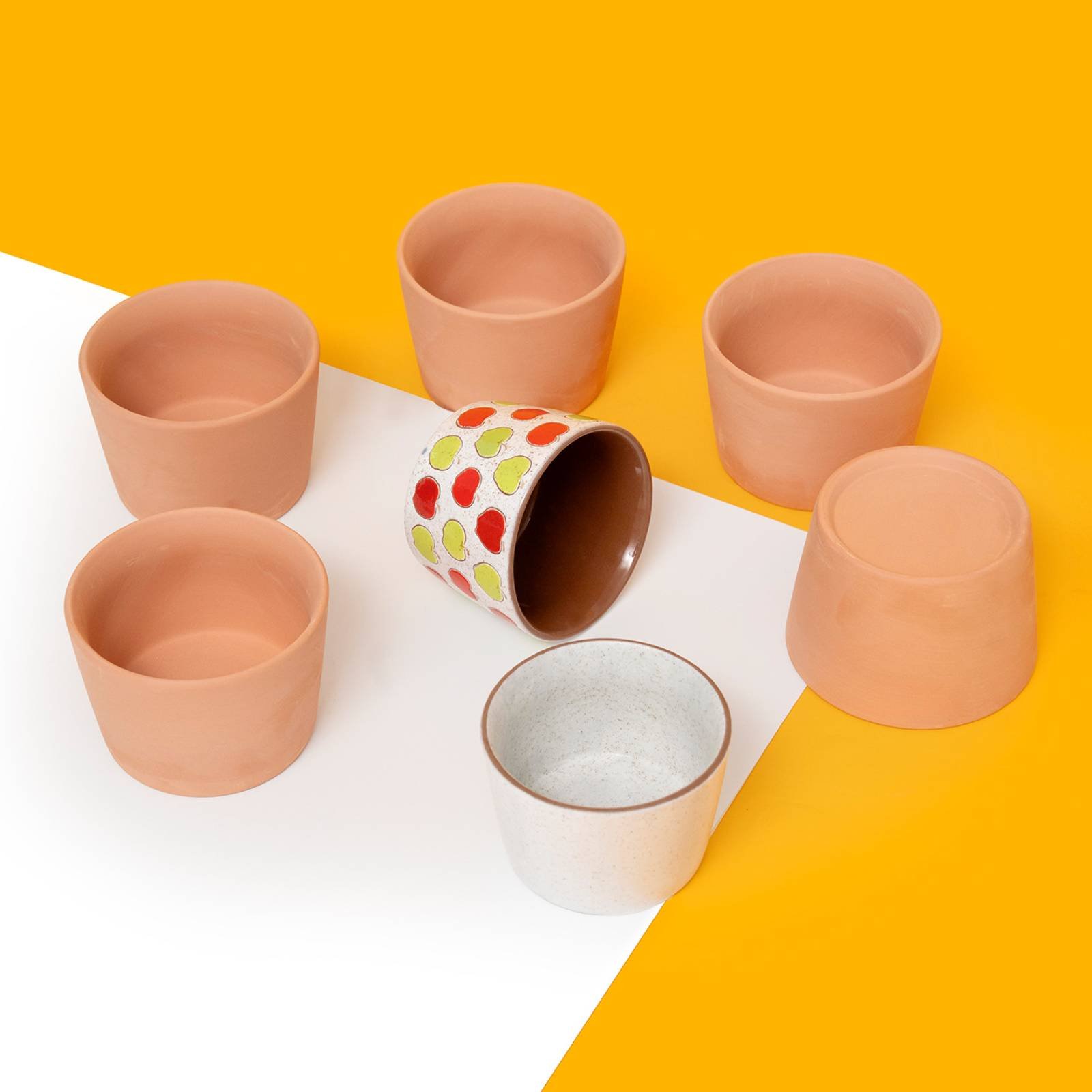 Bisque Pottery Cup Gift Idea U - Art Craft Classes review and price