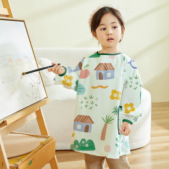 Children Waterproof Art Cover  - Art Craft Classes review and price