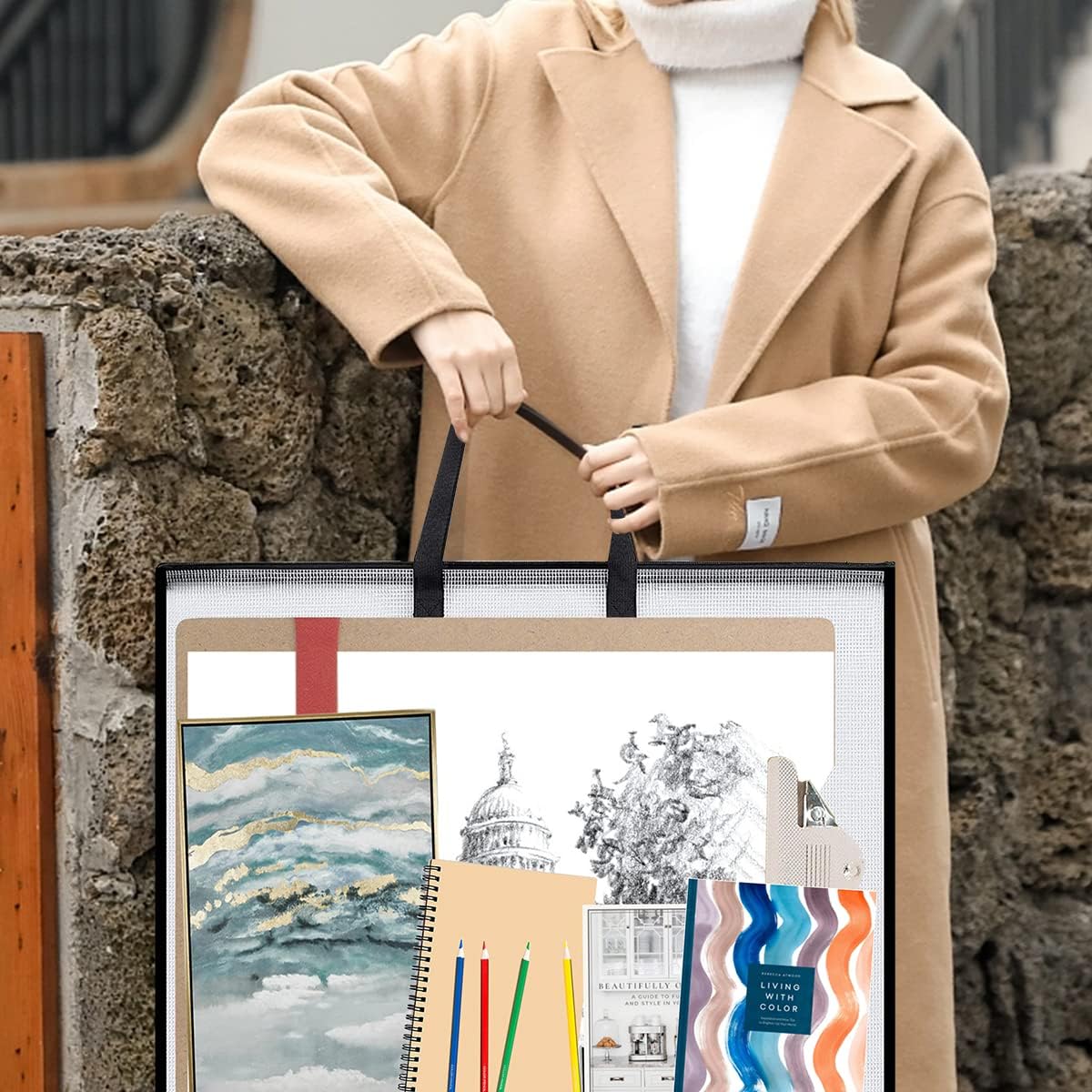 19x25 Inches Art Portfolio Cas - Art Portfolio Bag review and price