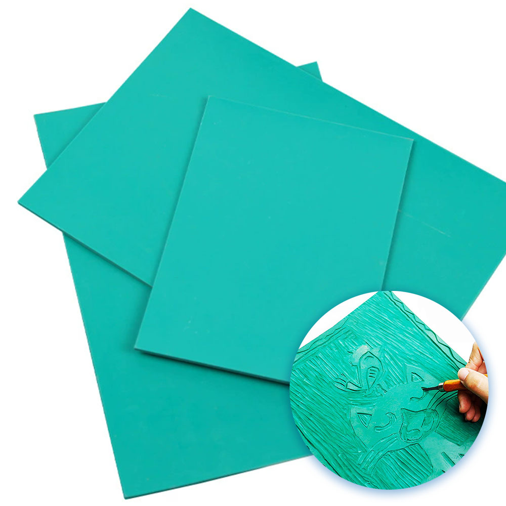 Soft Carving Rubber Block Easy - Lino Printing Block review and price