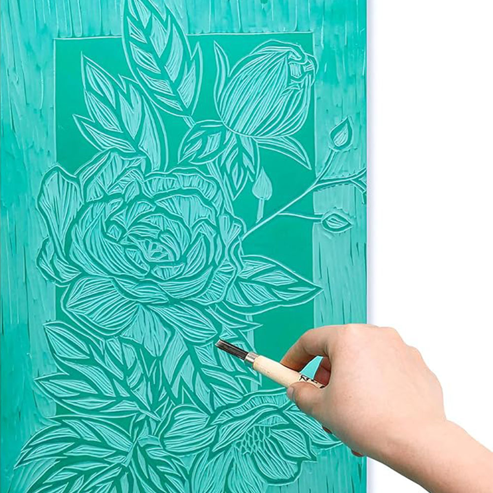 Soft Carving Rubber Block Easy - Lino Printing Block review and price