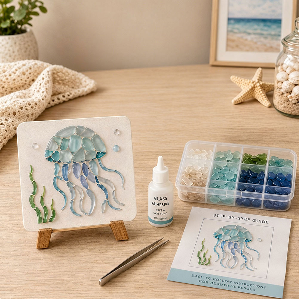 DIY Sea Glass Art Kit Sea Glas - Art Craft Gifts For Adults review and price