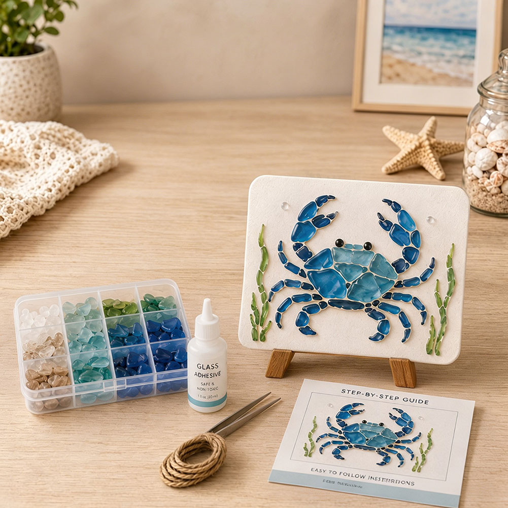 DIY Sea Glass Art Kit Sea Glas - Art Craft Gifts For Adults review and price