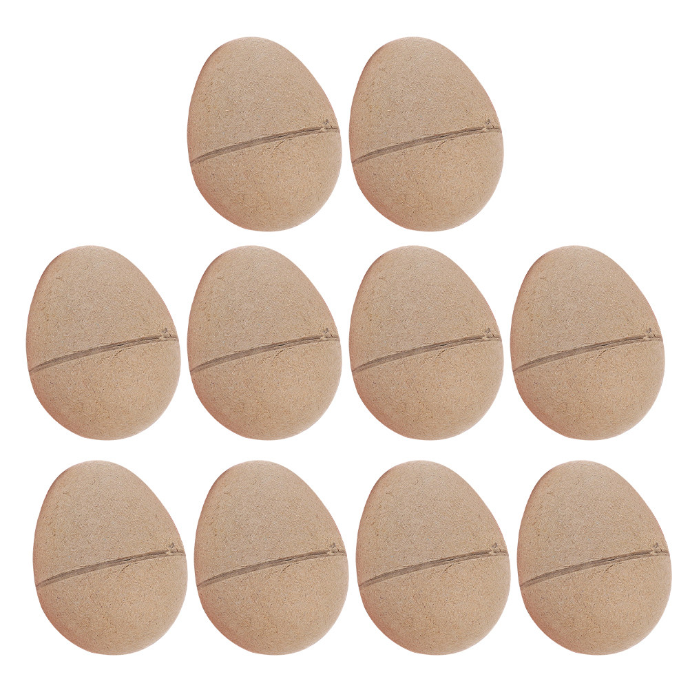 10Pcs Craft Paper Eggs DIY Bla - Art Craft In Paper review and price