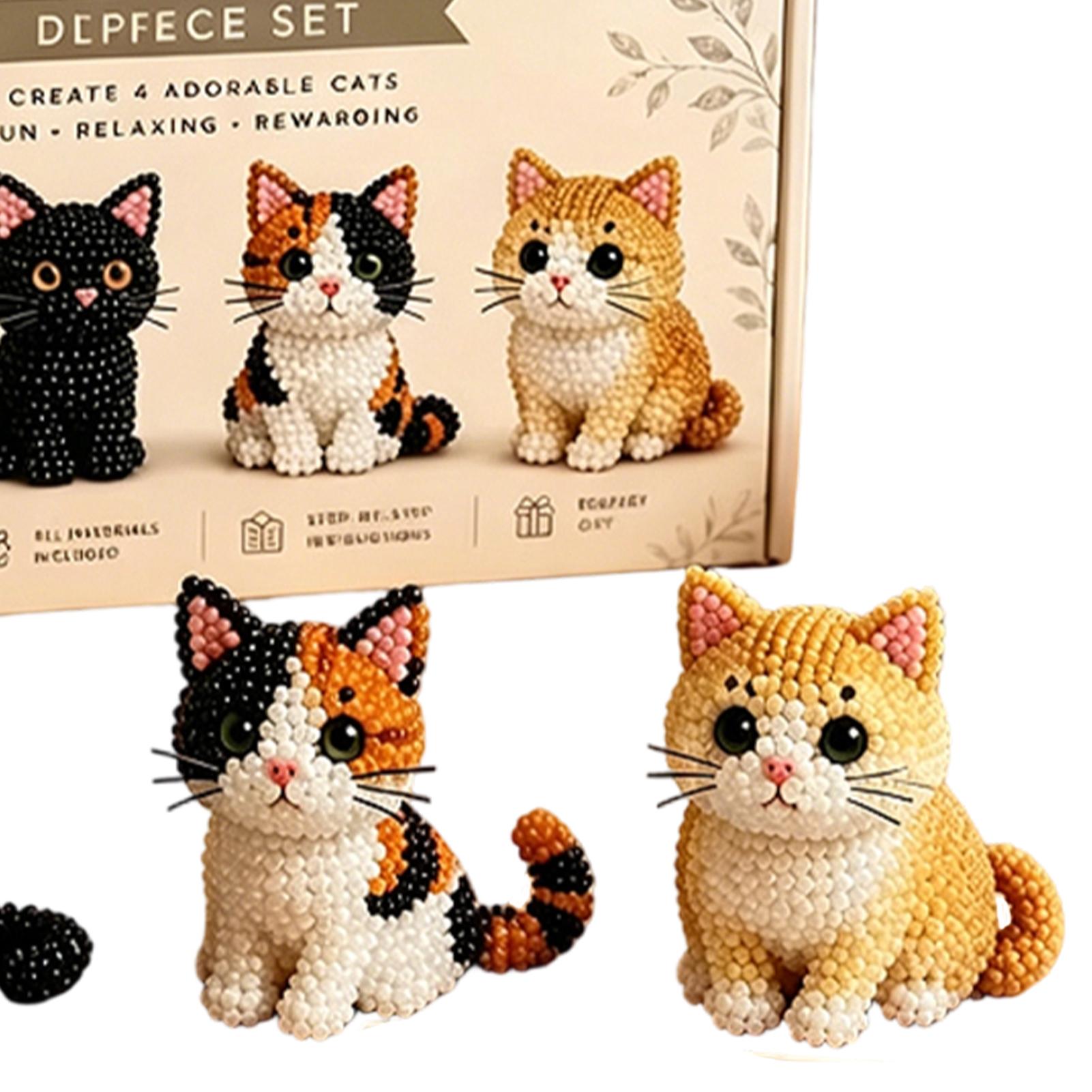 DIY Animal Beading Kit Cute 3D - Art Craft Classes review and price