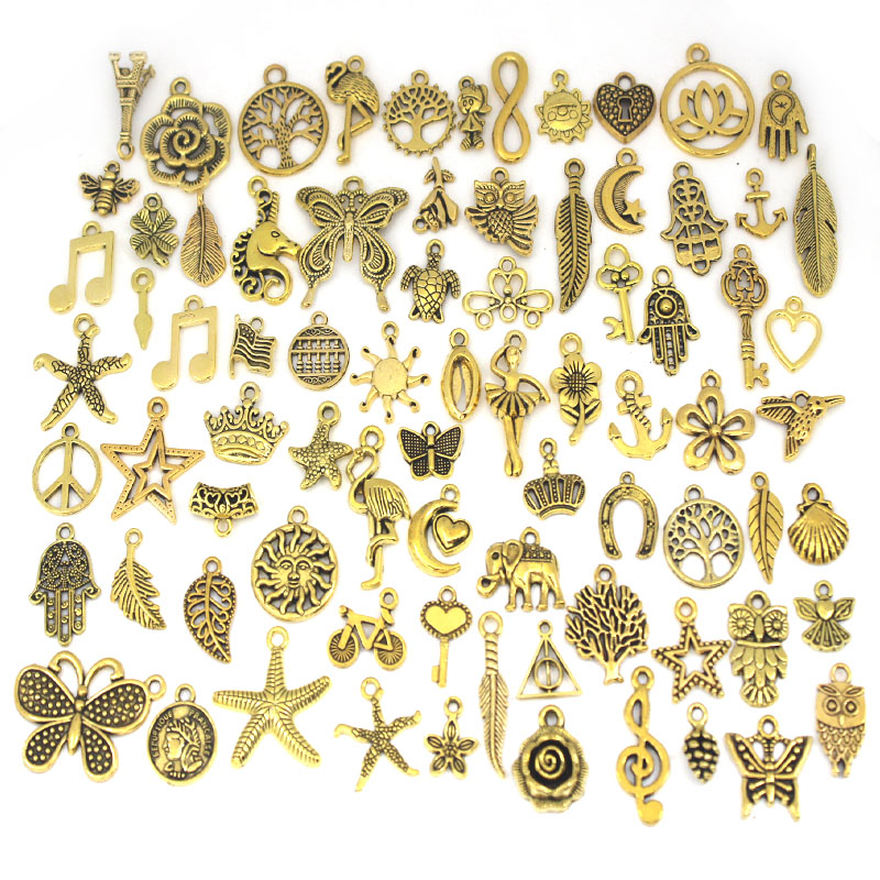 50Pcs/Lot Tibetan Silver Mixed - Art Craft Flower Making review and price