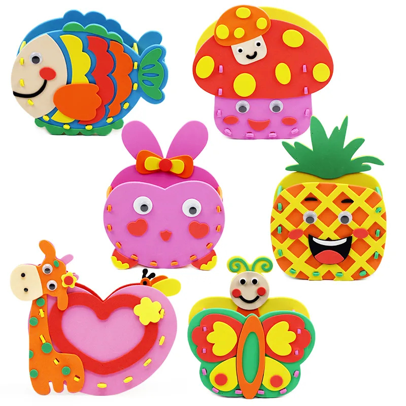 2pcs DIY Cartoon Pen Container - Art Craft For Kindergarten review and price