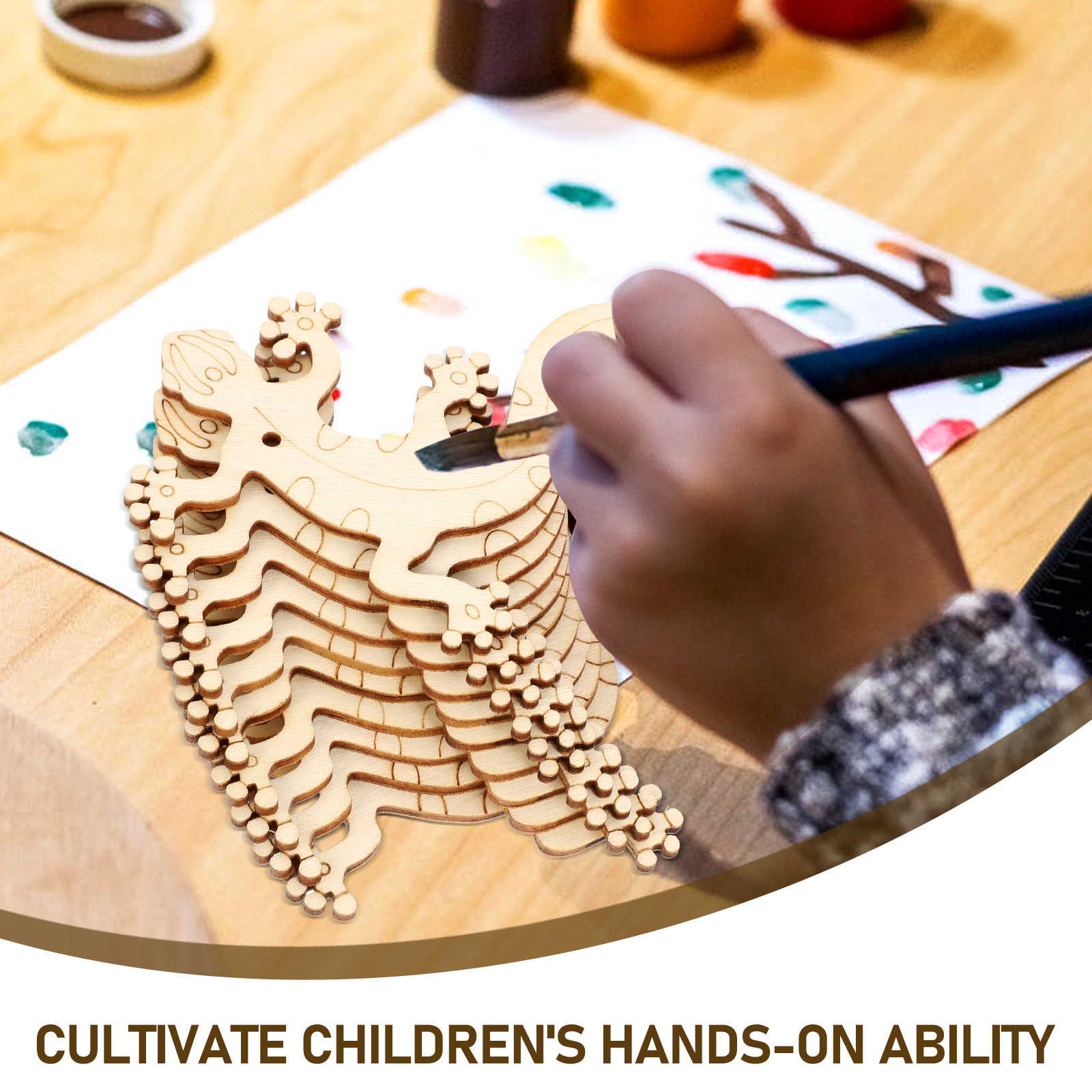 20Pcs Wooden Insect Cutouts DI - Art Craft For Kindergarten review and price