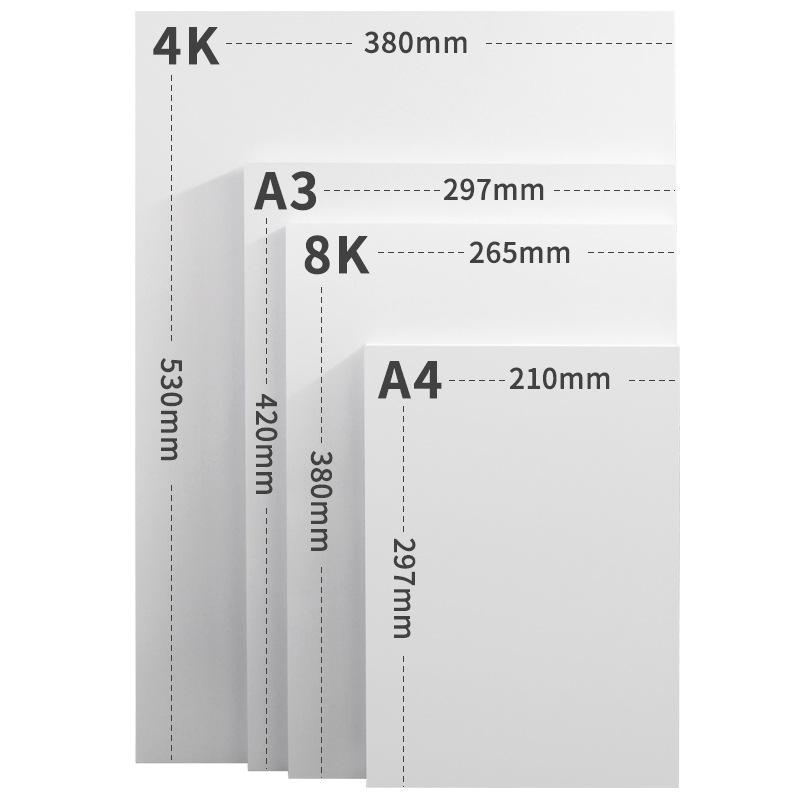 Thickened White Card Paper A4A - Art Craft For Kindergarten review and price