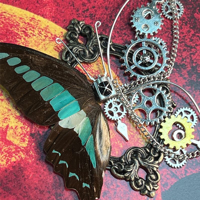 Steampunk Butterfly Frame DIY  - Art Craft And Cloth review and price