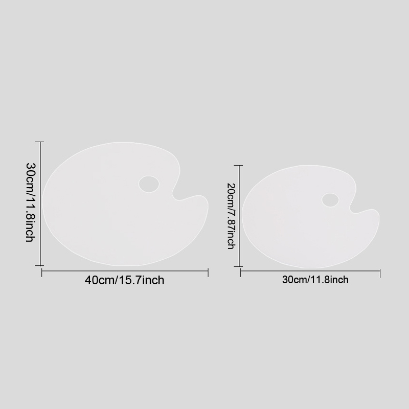 1pc White Oval Acrylic Paint T - Art Craft Classes review and price