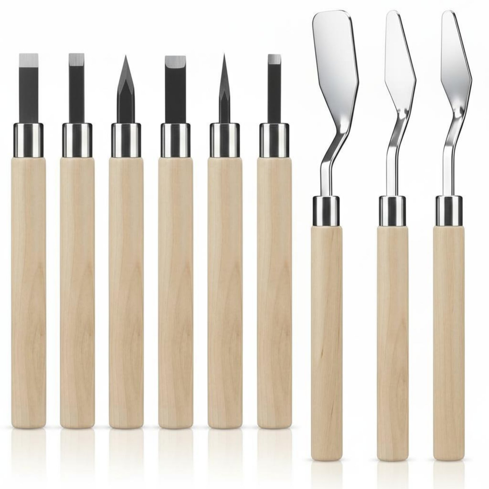9 Pieces Linoleum Carving Kit  - Lino Printing Block review and price