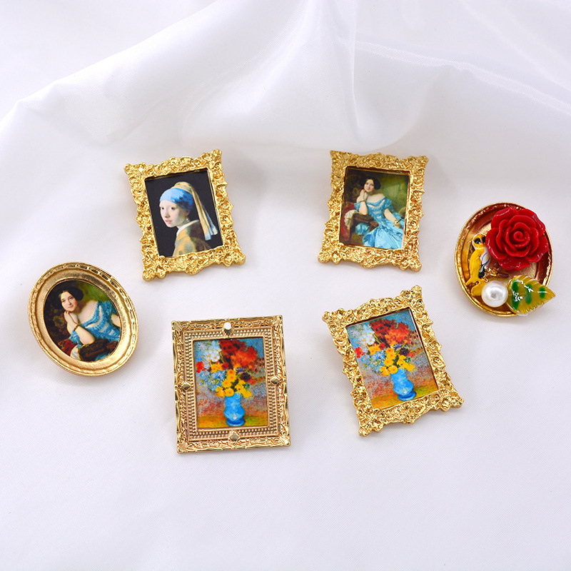 Art Oil Painting Brooches Coll - Art Portfolio Bag review and price