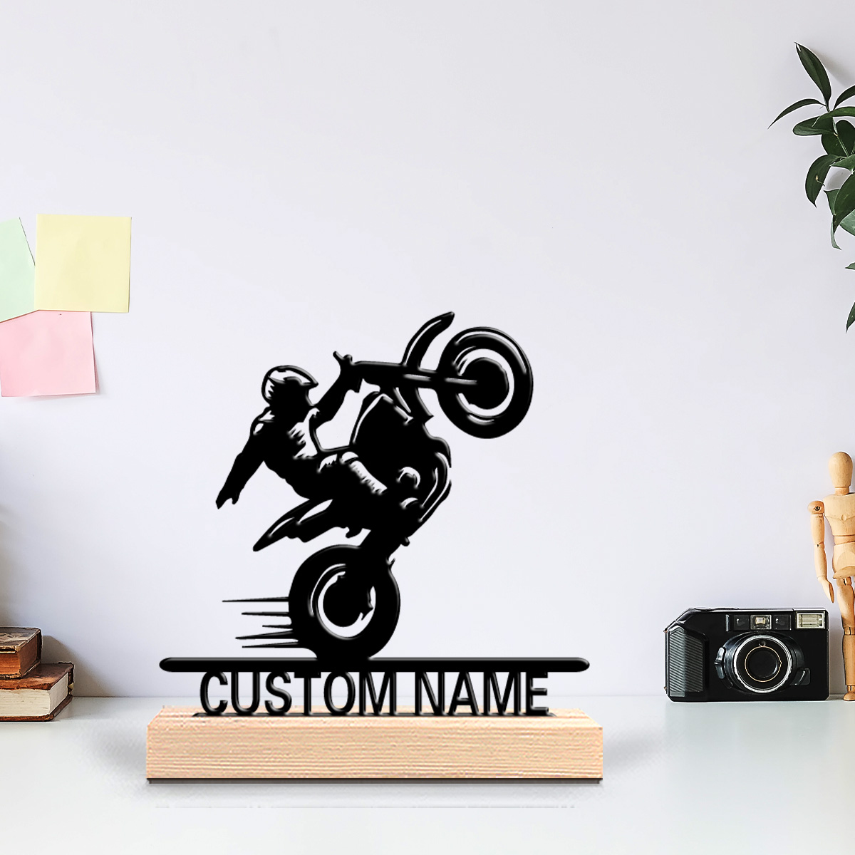 1pc Simple Motorcycle Kid Cust - Art Craft Wood review and price