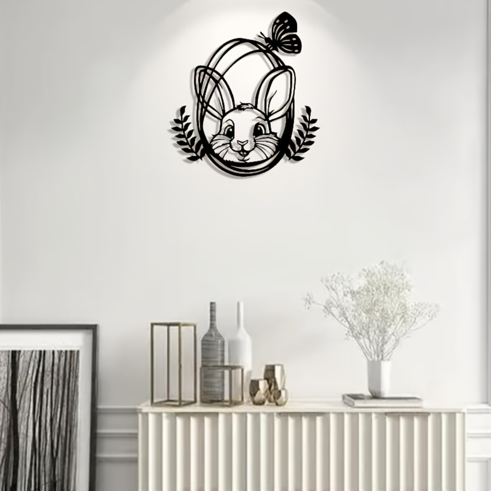 CIFBUY Metal Wall Art Bohemian - Art Craft Rabbit review and price