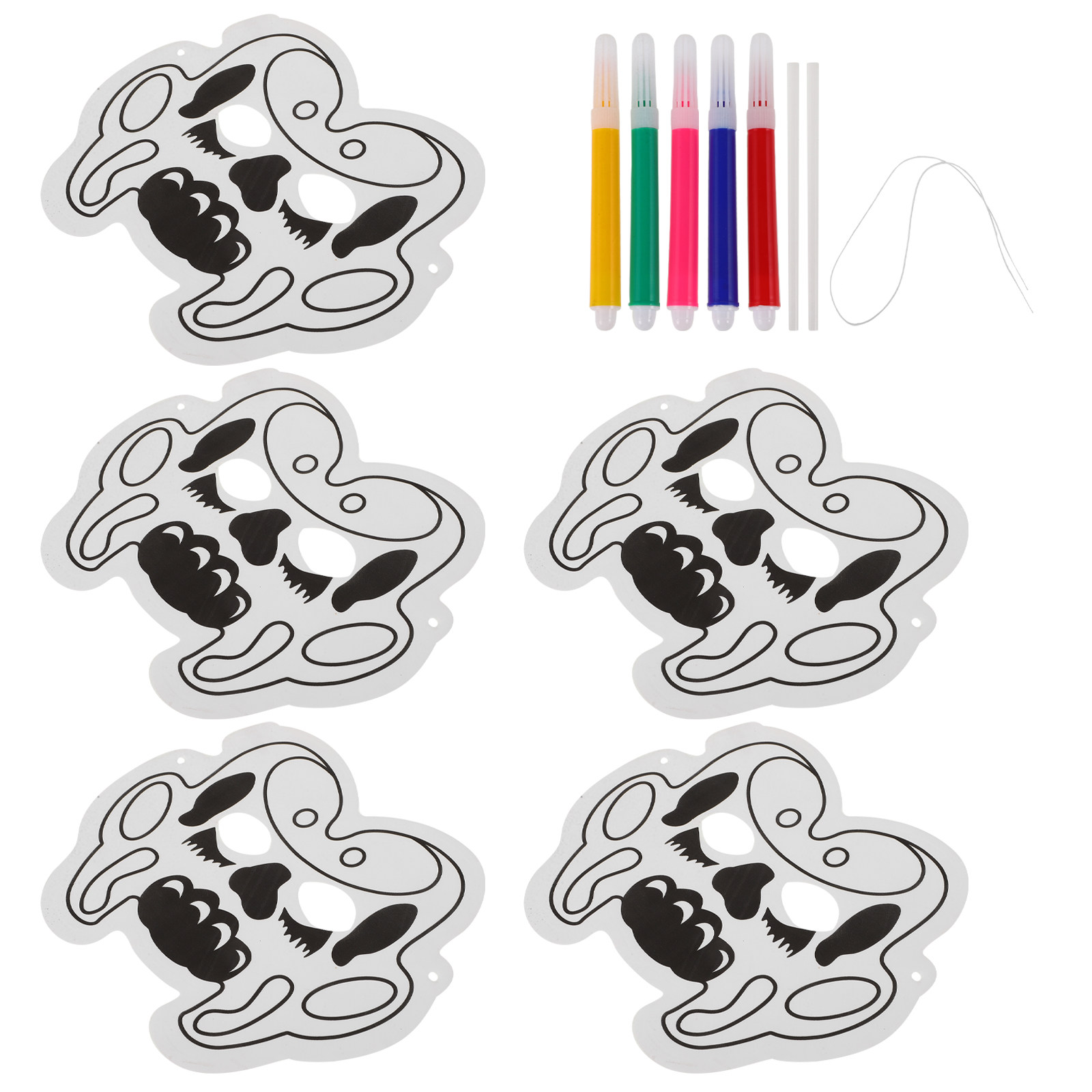 1Set DIY Graffiti Balloon Mask - Art Craft Classes review and price