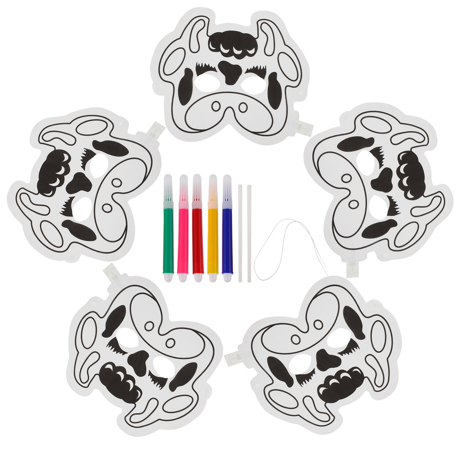 1Set DIY Graffiti Balloon Mask - Art Craft Classes review and price
