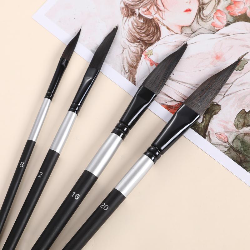 4pcs Pull Wire Paint Brush Set - Art Craft Classes review and price