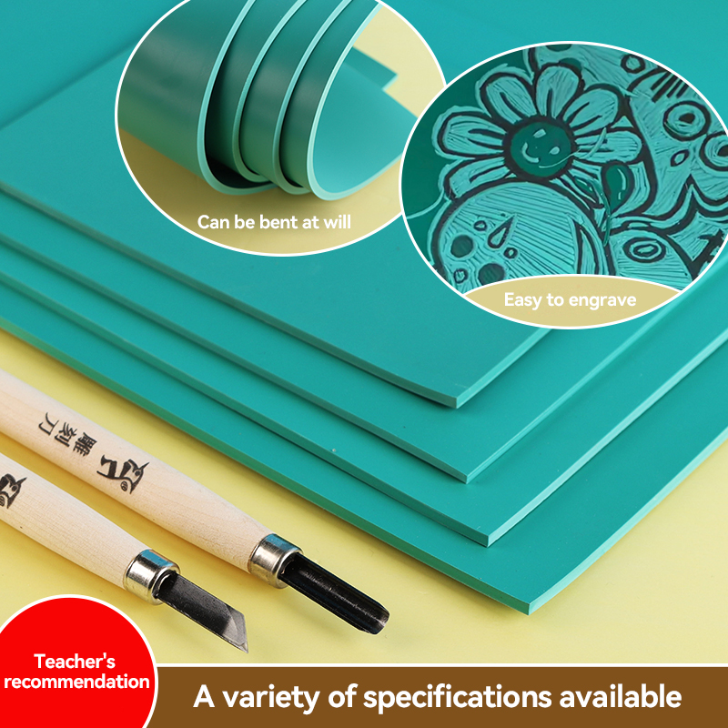Soft Linoleum Carving Rubber B - Lino Printing Block review and price