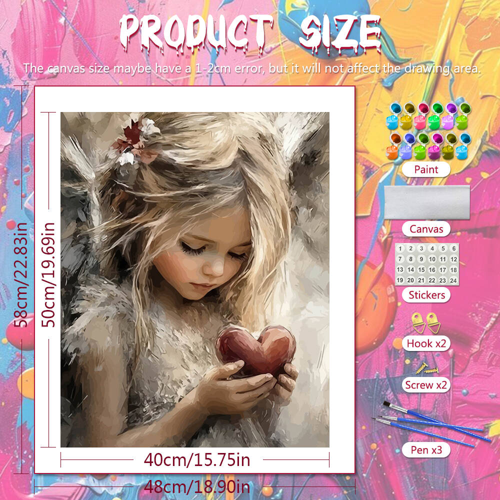 Drawing By Numbers Girl Portra - Art Craft Gifts For Adults review and price