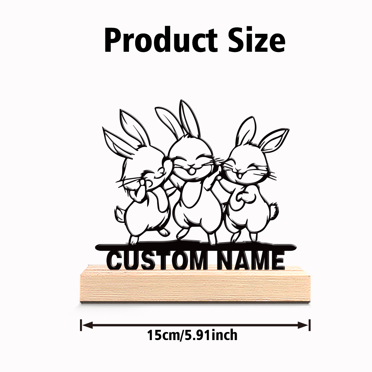 1pc Modern Rabbit Customized T - Art Craft Rabbit review and price