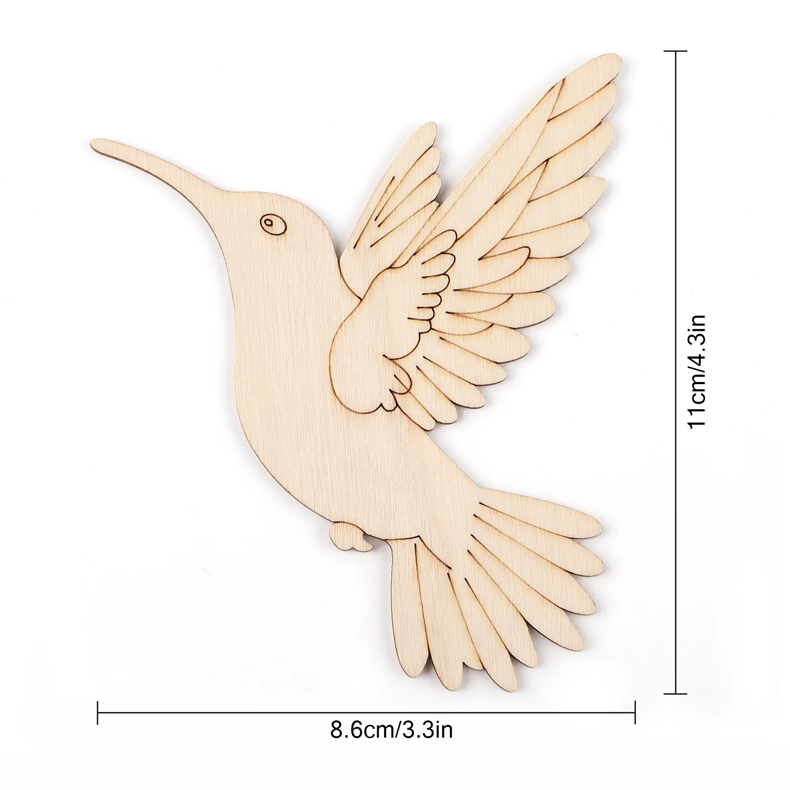 10pcs Unfinished Wood Animal B - Art Craft Wood review and price