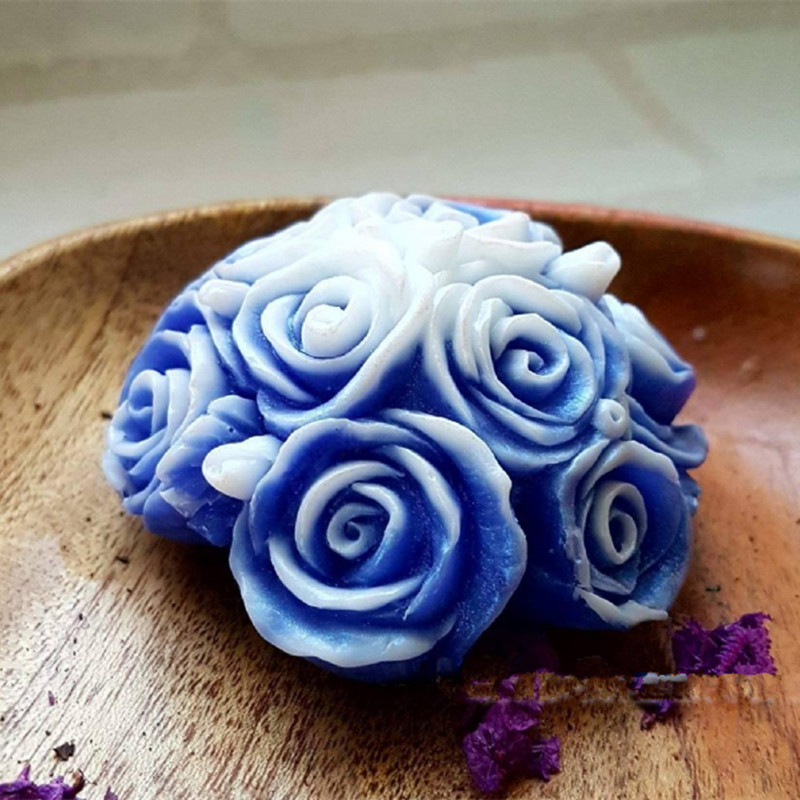 Rose Bouquet Candle Molds Rose - Art Craft Flower Making review and price