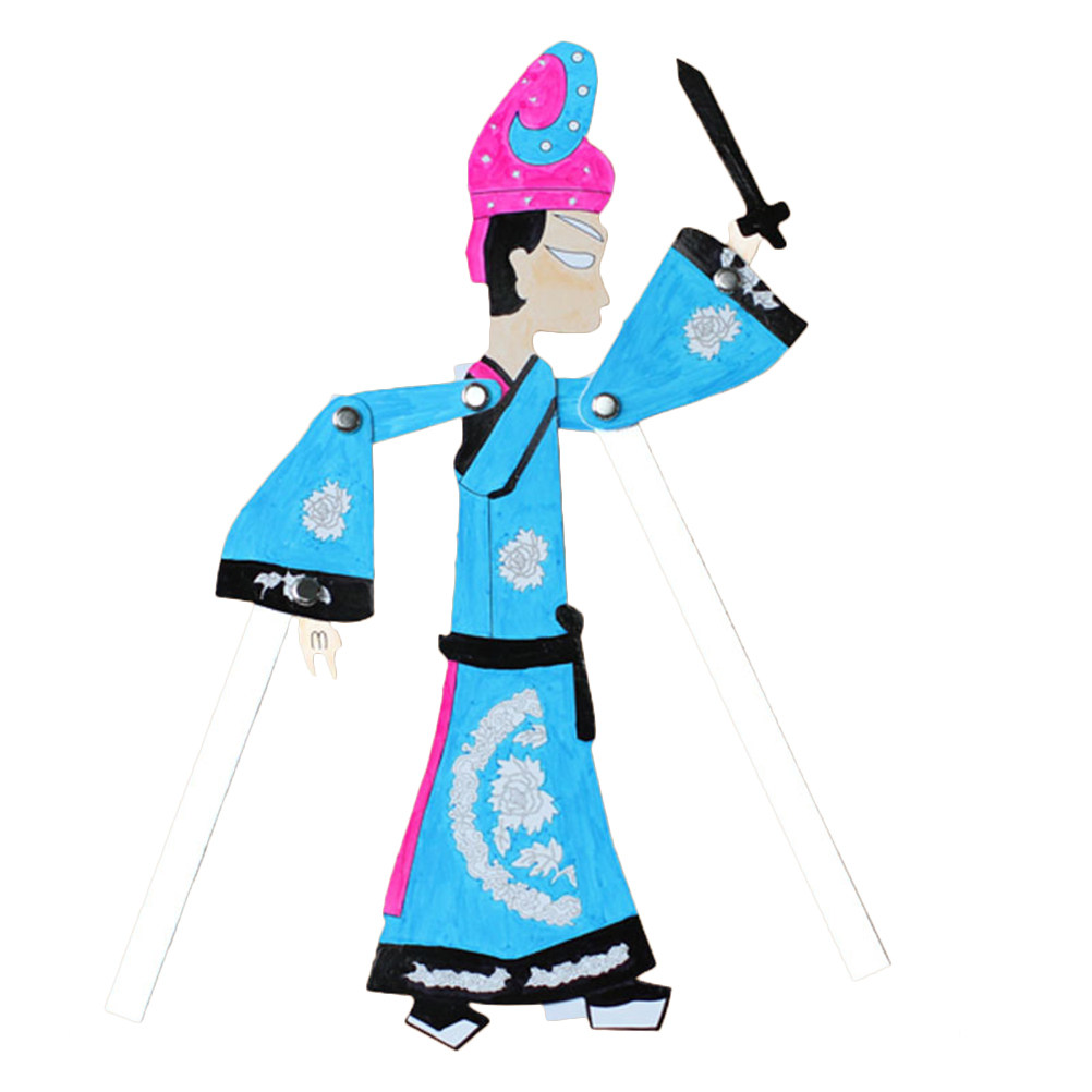4Pcs Chinese Shadow Puppetry D - Art Craft For Kindergarten review and price