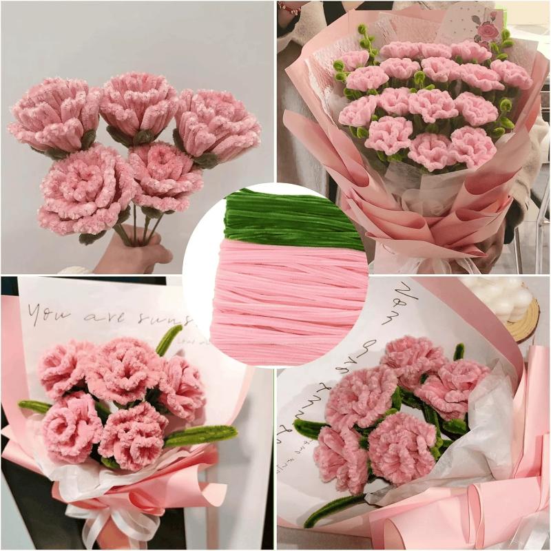 200/300Pcs Chenille Stems 30cm - Art Craft Flower Making review and price