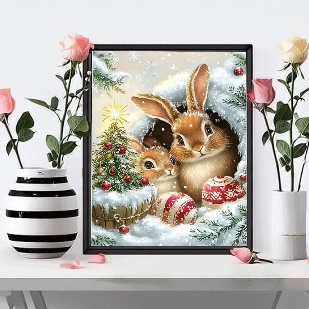 Huacan Christmas Diamond Paint - Art Craft Rabbit review and price