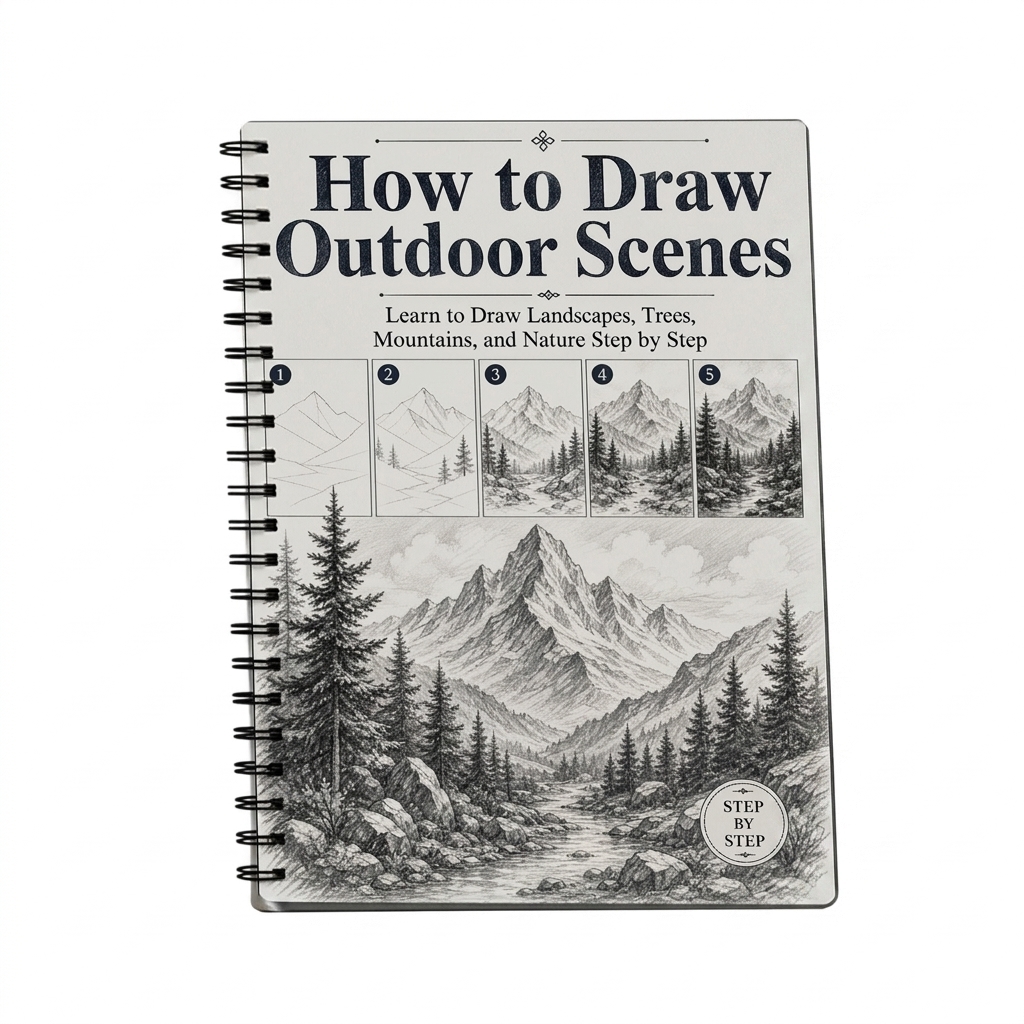 Landscape Sketch Practice Set  - Art Craft Classes review and price