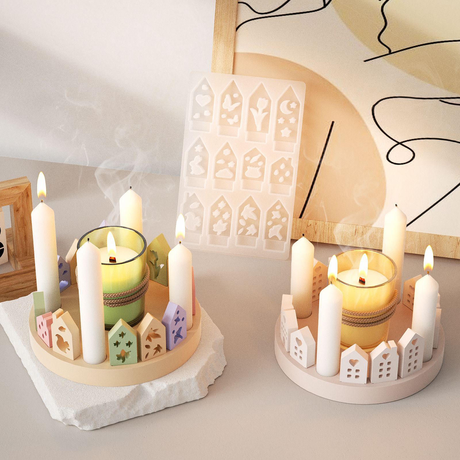 Hollow House Rabbit Candle Hol - Art Craft Rabbit review and price