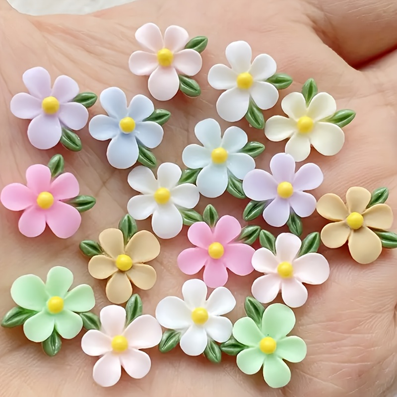 20pcs Resin Mini Flower and Le - Art Craft Flower Making review and price