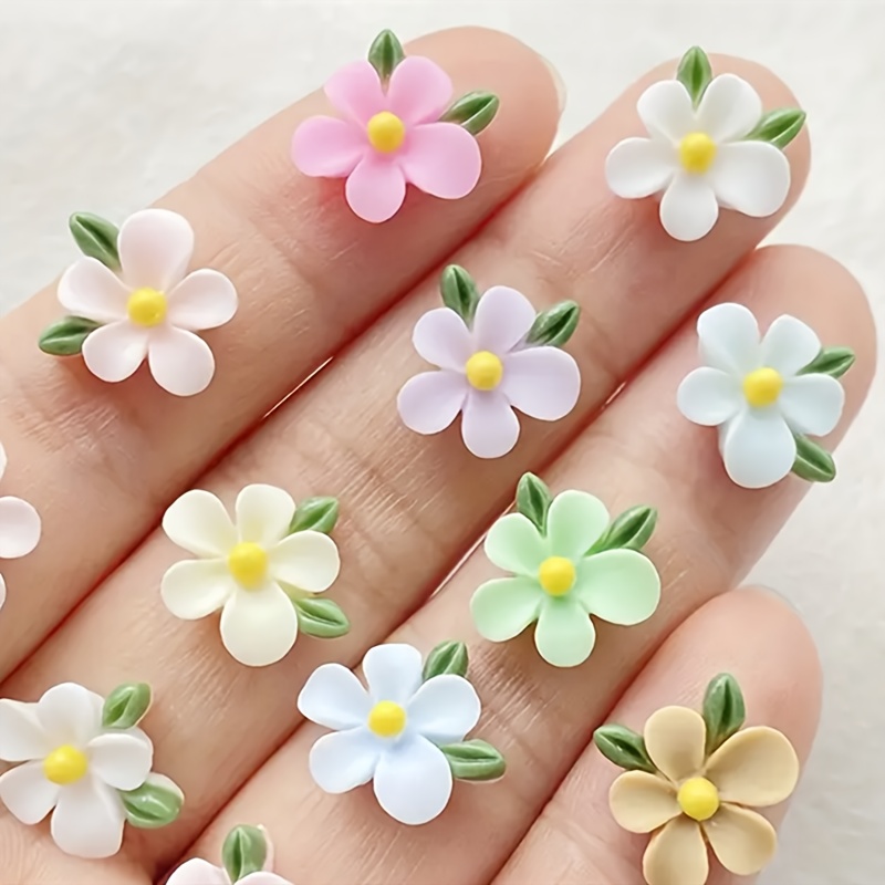 20pcs Resin Mini Flower and Le - Art Craft Flower Making review and price