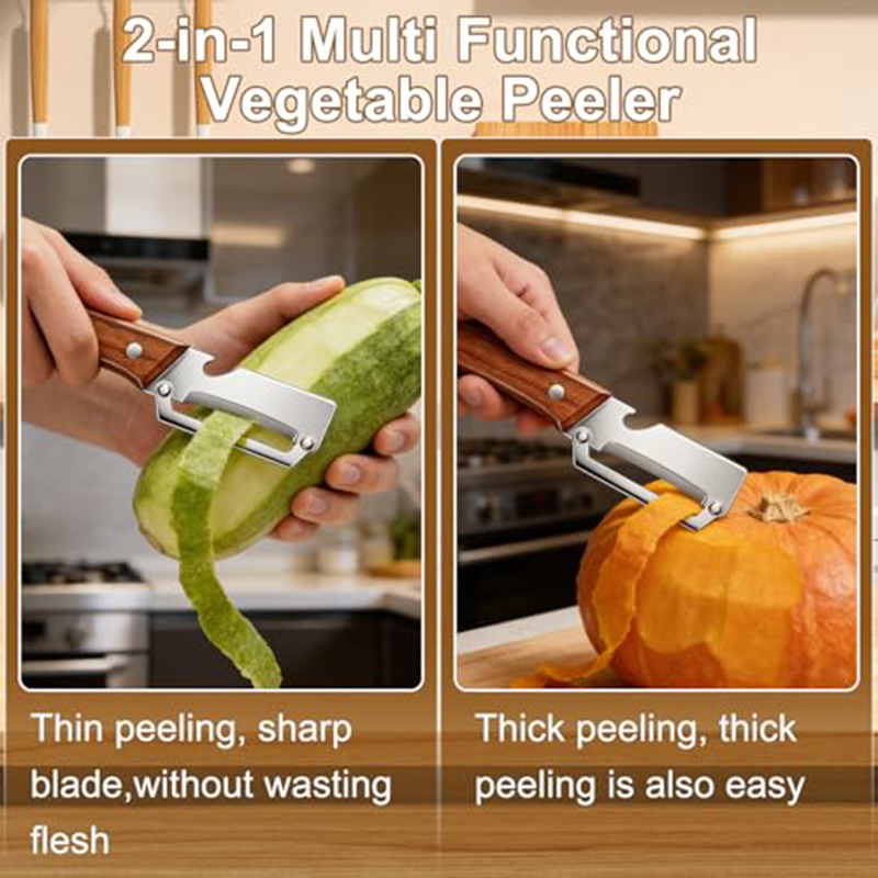Stainless Steel Kitchen Peeler - Art Craft Wood review and price