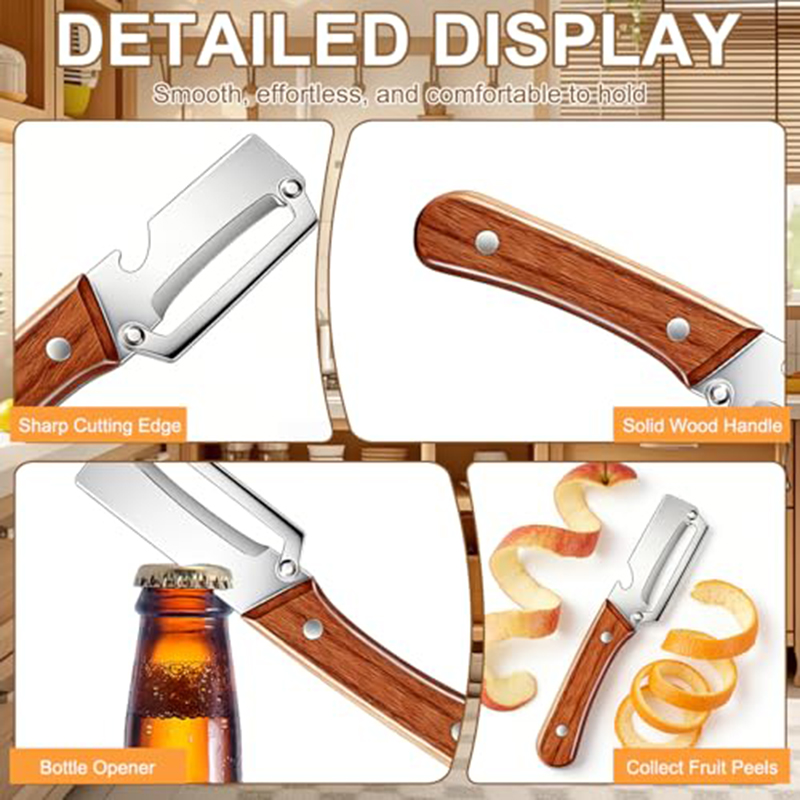 Stainless Steel Kitchen Peeler - Art Craft Wood review and price