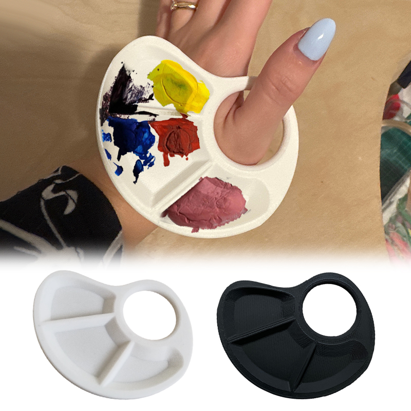 1/2pc Thumb Palette Ergonomic  - Art Craft Classes review and price
